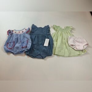 3 mon. Baby girl lot Rem. Kguyen, Paty, Ralph Lauren, Marie Nicole embroidered